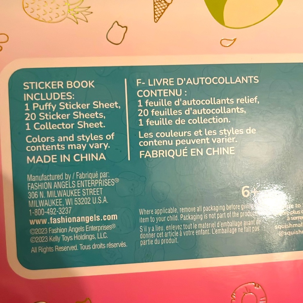 Squishmallows | Sticker and Mini Notebook Bundle - Picture 10 of 11